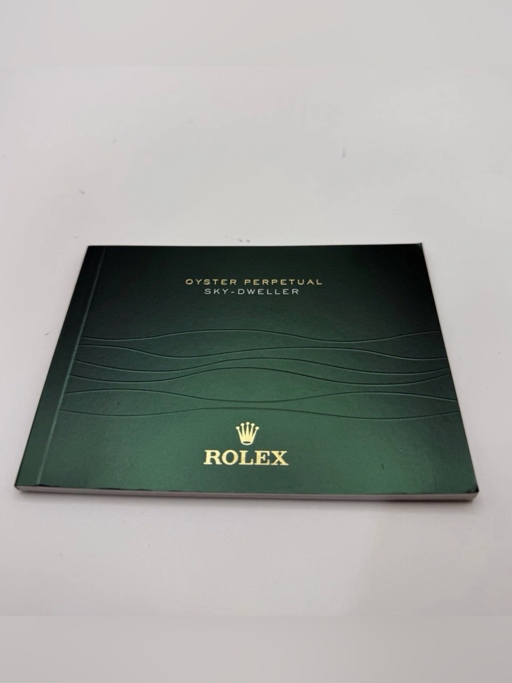 Rolex Oyster Perpetual Sky-Dweller Booklet - Green #GS111